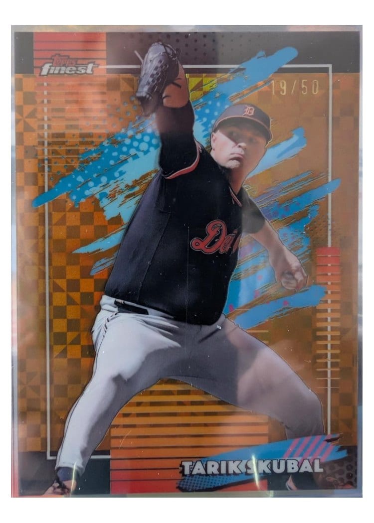 2026 Topps Finest Tarik Skubal #180 card