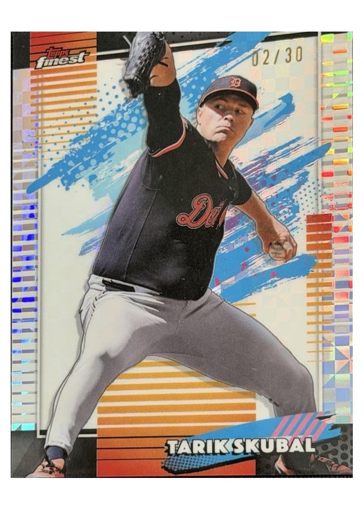 2026 Topps Finest Tarik Skubal #180 card