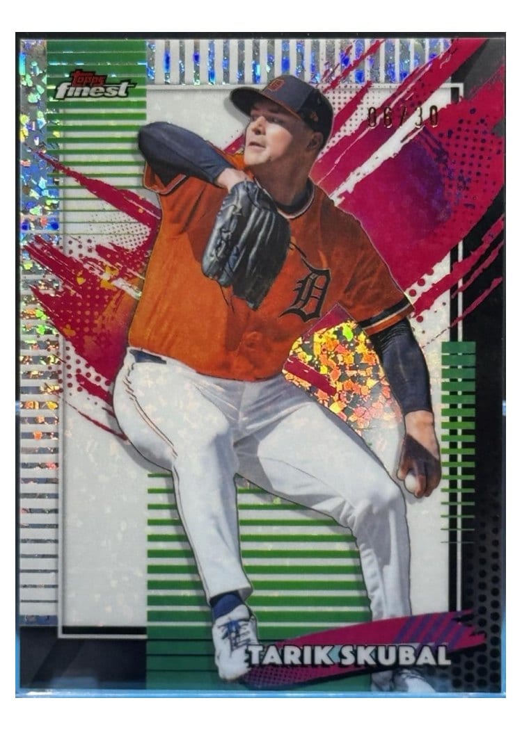 2026 Topps Finest Tarik Skubal #180 card