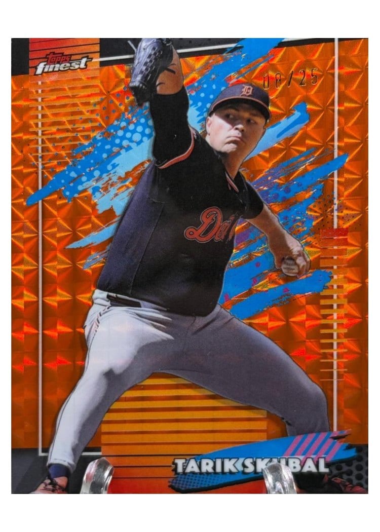 2026 Topps Finest Tarik Skubal #180 card