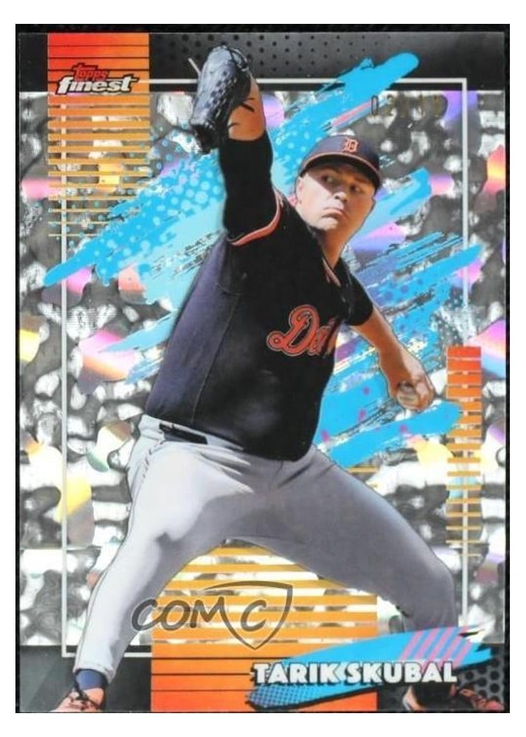 2026 Topps Finest Tarik Skubal #180 card