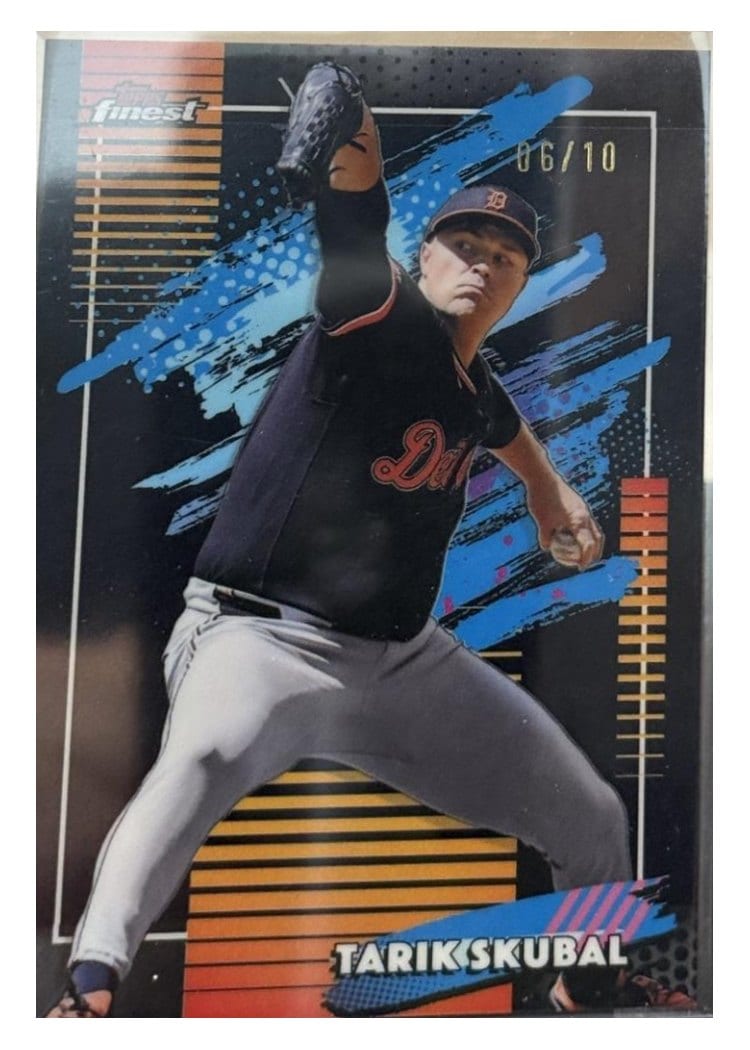 2026 Topps Finest Tarik Skubal #180 card