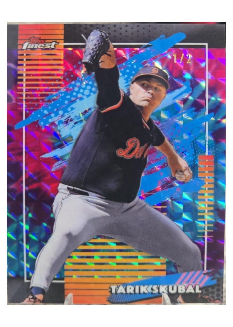 2026 Topps Finest Tarik Skubal #180 card