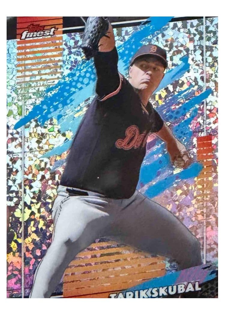2026 Topps Finest Tarik Skubal #180 card