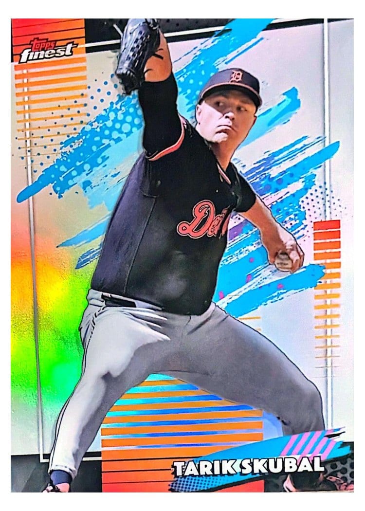 2026 Topps Finest Tarik Skubal #180 card
