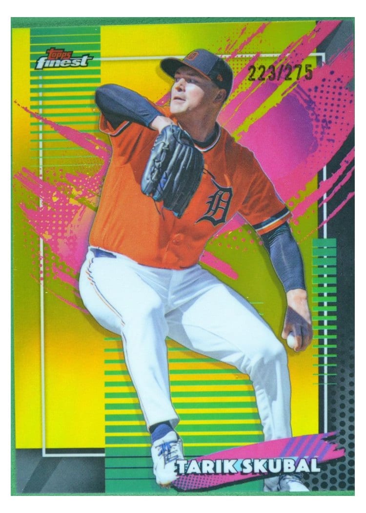 2026 Topps Finest Tarik Skubal #243 card