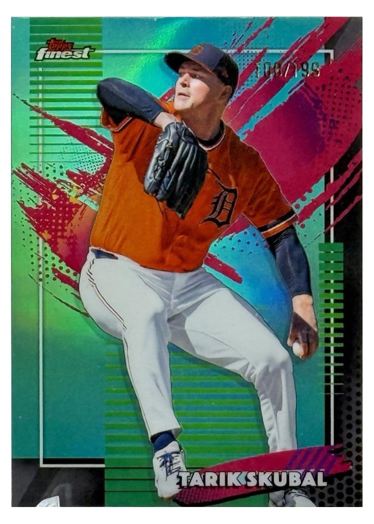 2026 Topps Finest Tarik Skubal #243 card