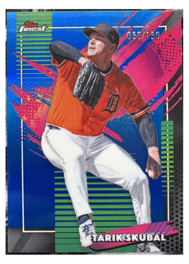2026 Topps Finest Tarik Skubal #243 card
