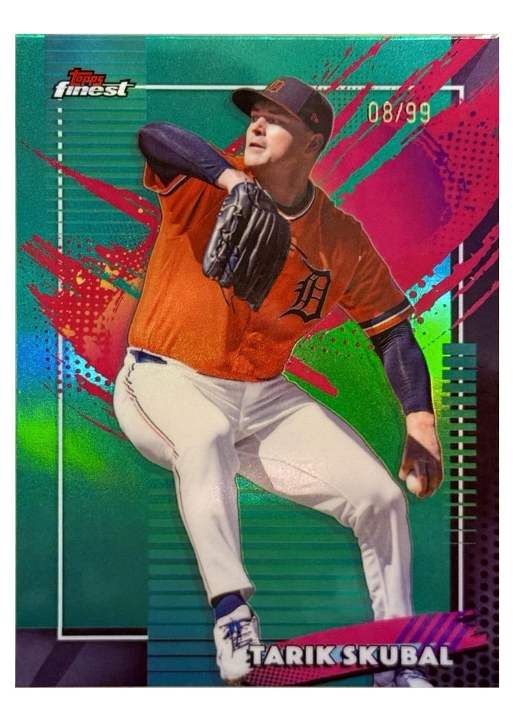2026 Topps Finest Tarik Skubal #243 card