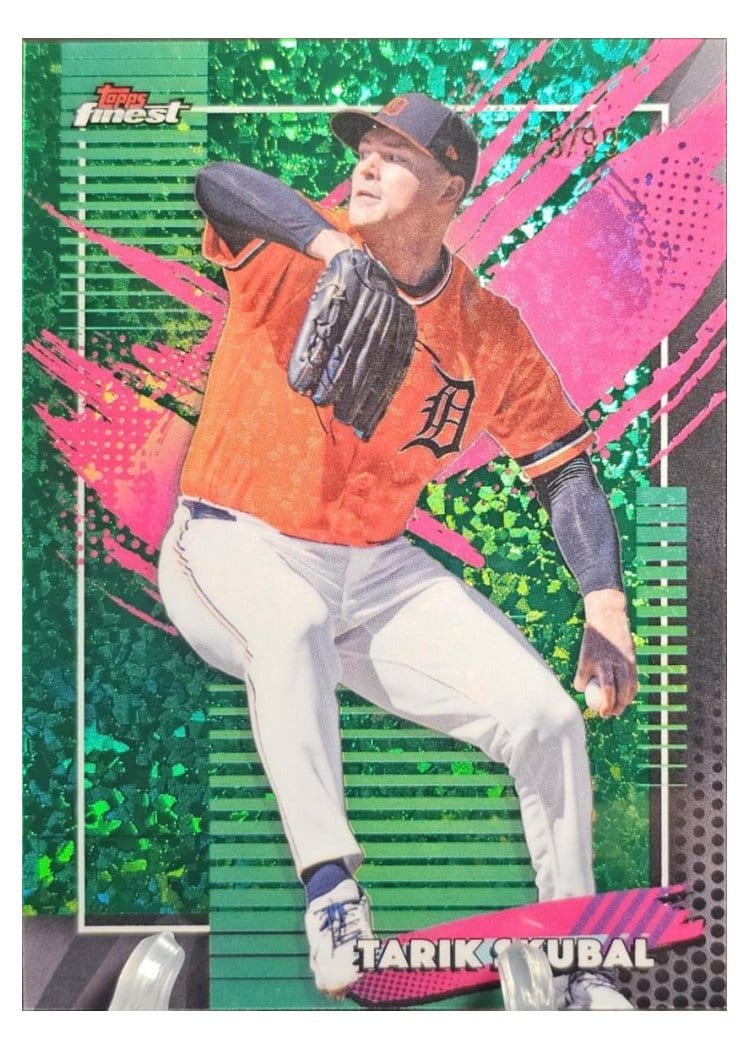 2026 Topps Finest Tarik Skubal #243 card