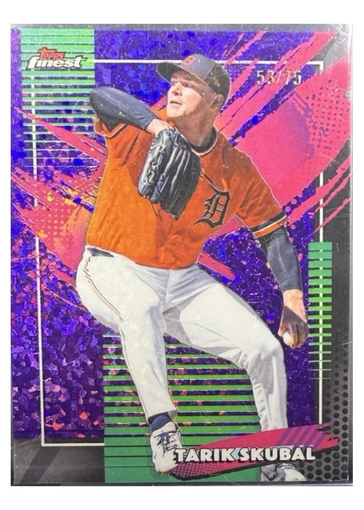 2026 Topps Finest Tarik Skubal #243 card