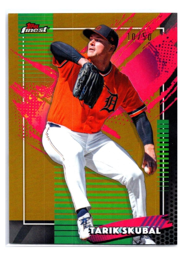 2026 Topps Finest Tarik Skubal #243 card