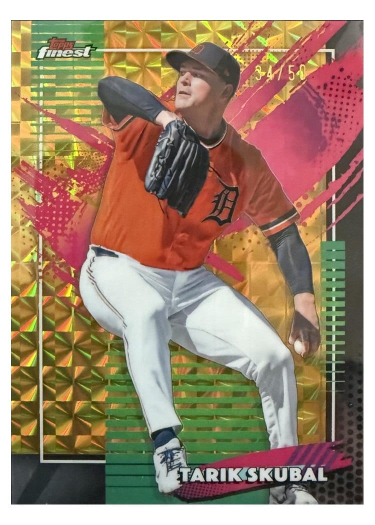 2026 Topps Finest Tarik Skubal #243 card