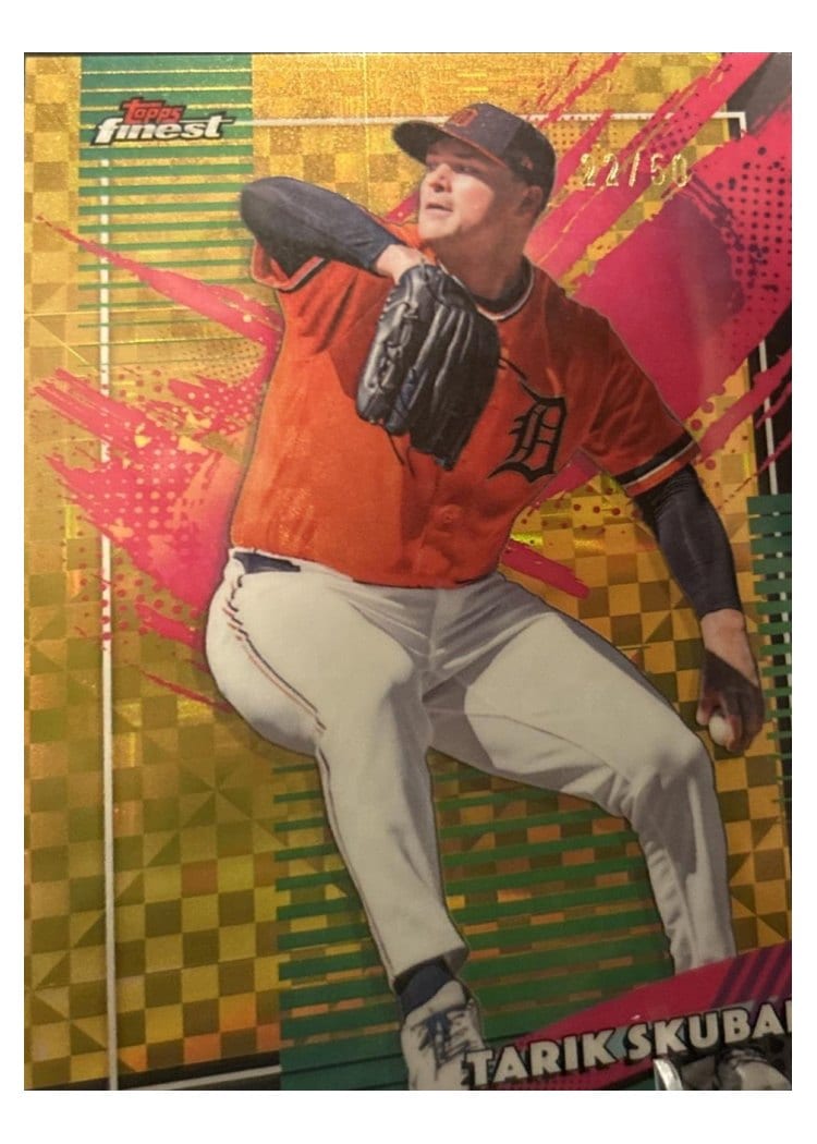 2026 Topps Finest Tarik Skubal #243 card