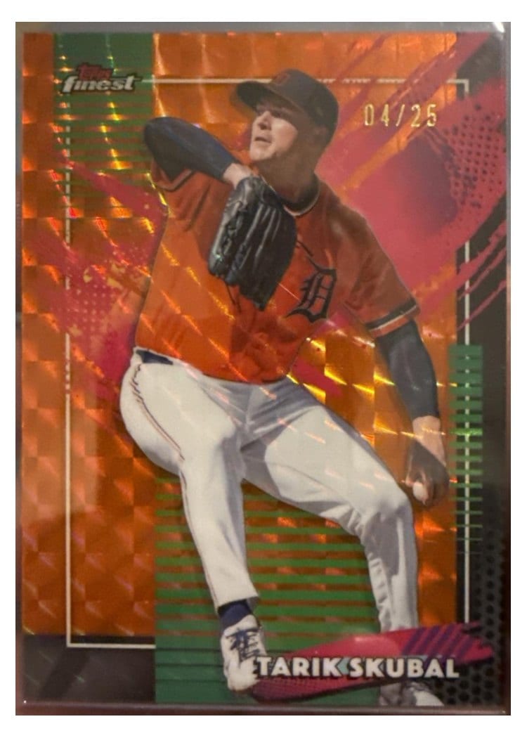 2026 Topps Finest Tarik Skubal #243 card