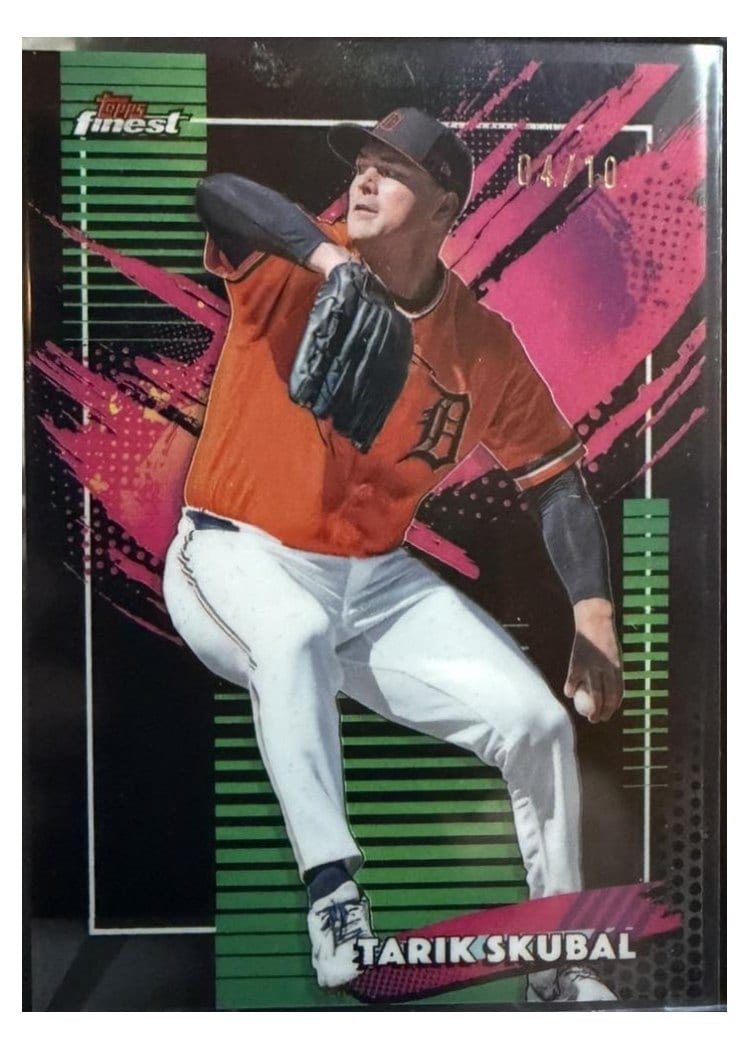 2026 Topps Finest Tarik Skubal #243 card