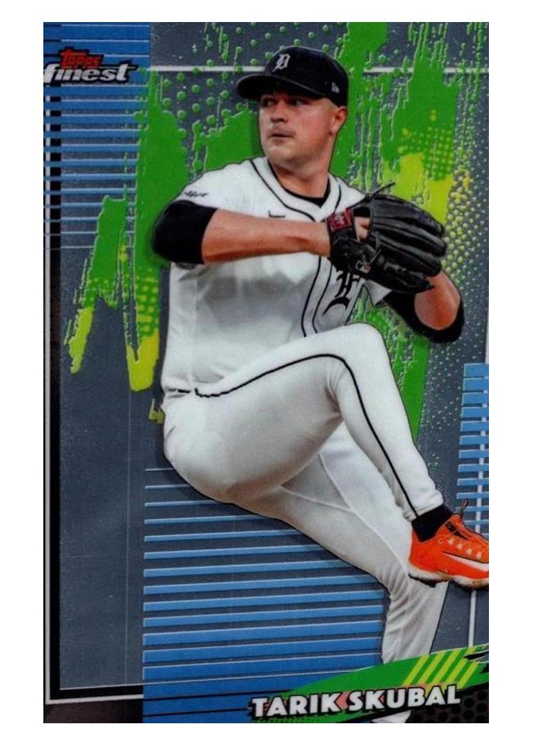 2026 Topps Finest Tarik Skubal #55 card