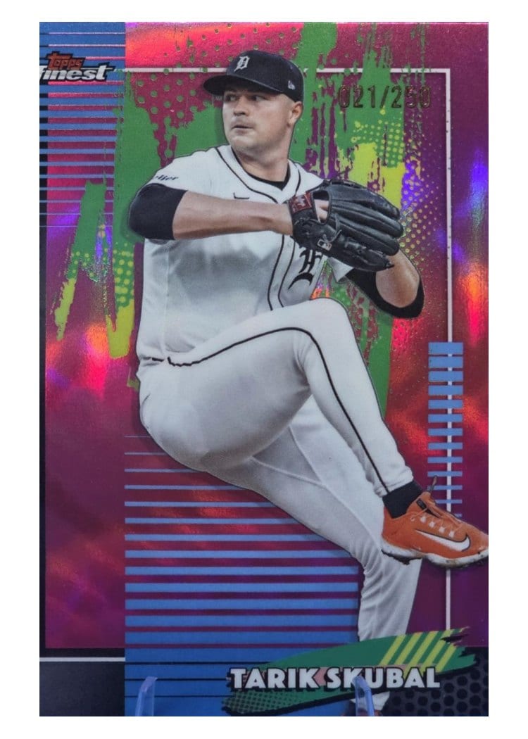2026 Topps Finest Tarik Skubal #55 card