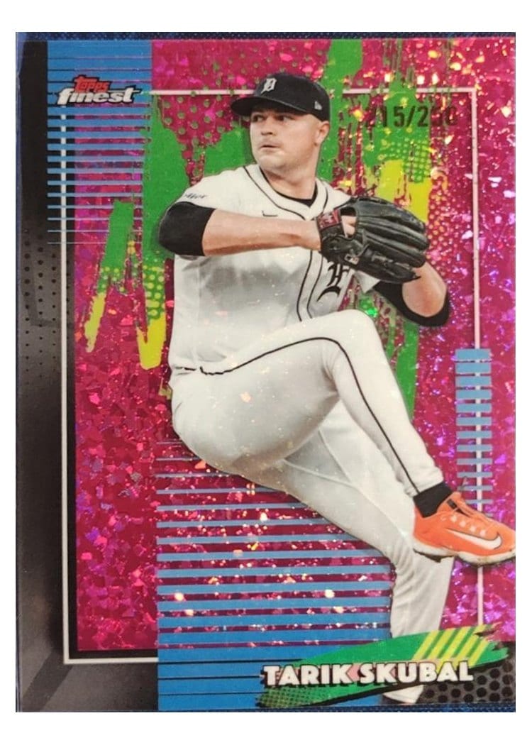 2026 Topps Finest Tarik Skubal #55 card