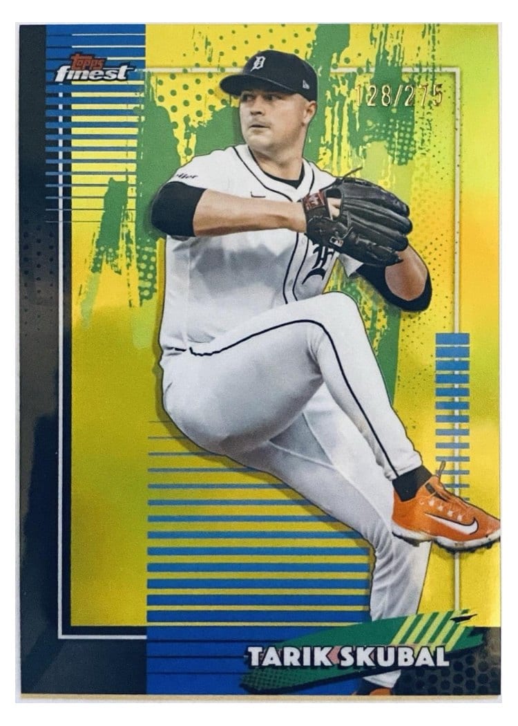 2026 Topps Finest Tarik Skubal #55 card