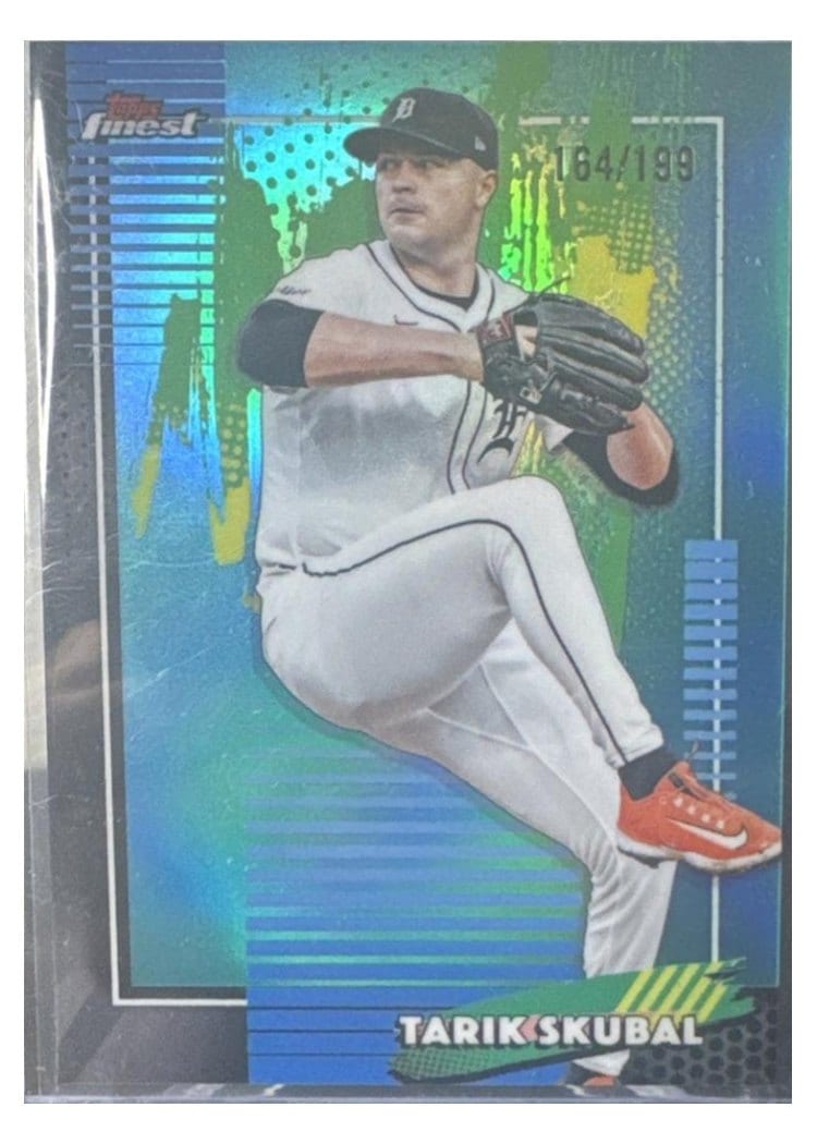 2026 Topps Finest Tarik Skubal #55 card