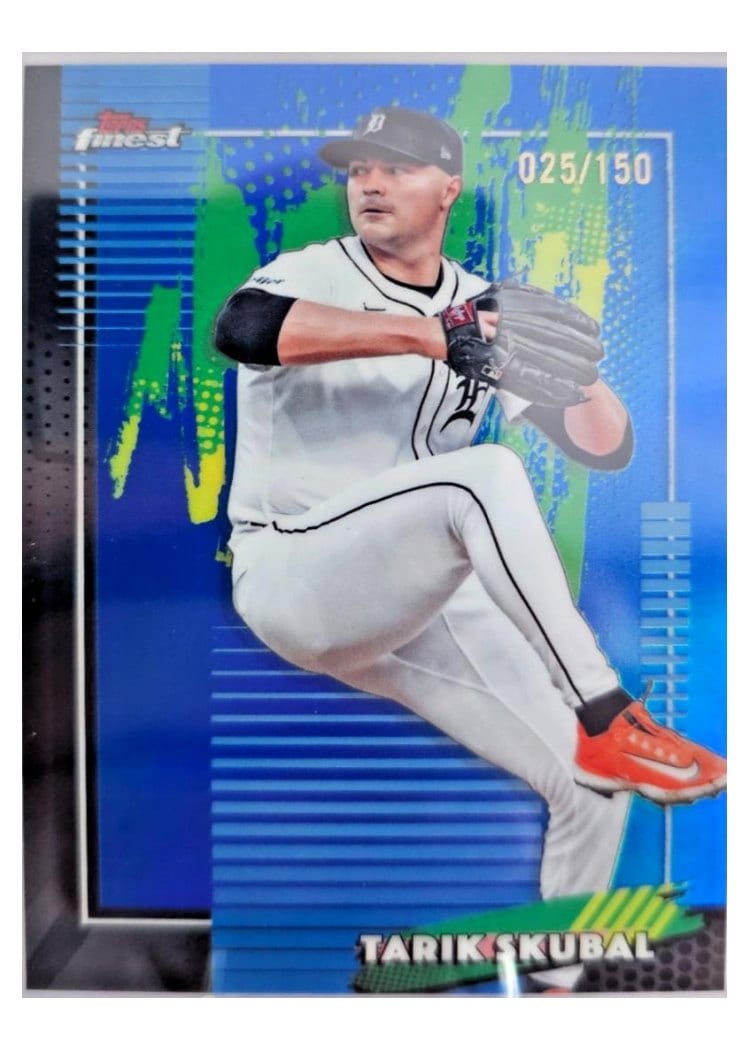 2026 Topps Finest Tarik Skubal #55 card