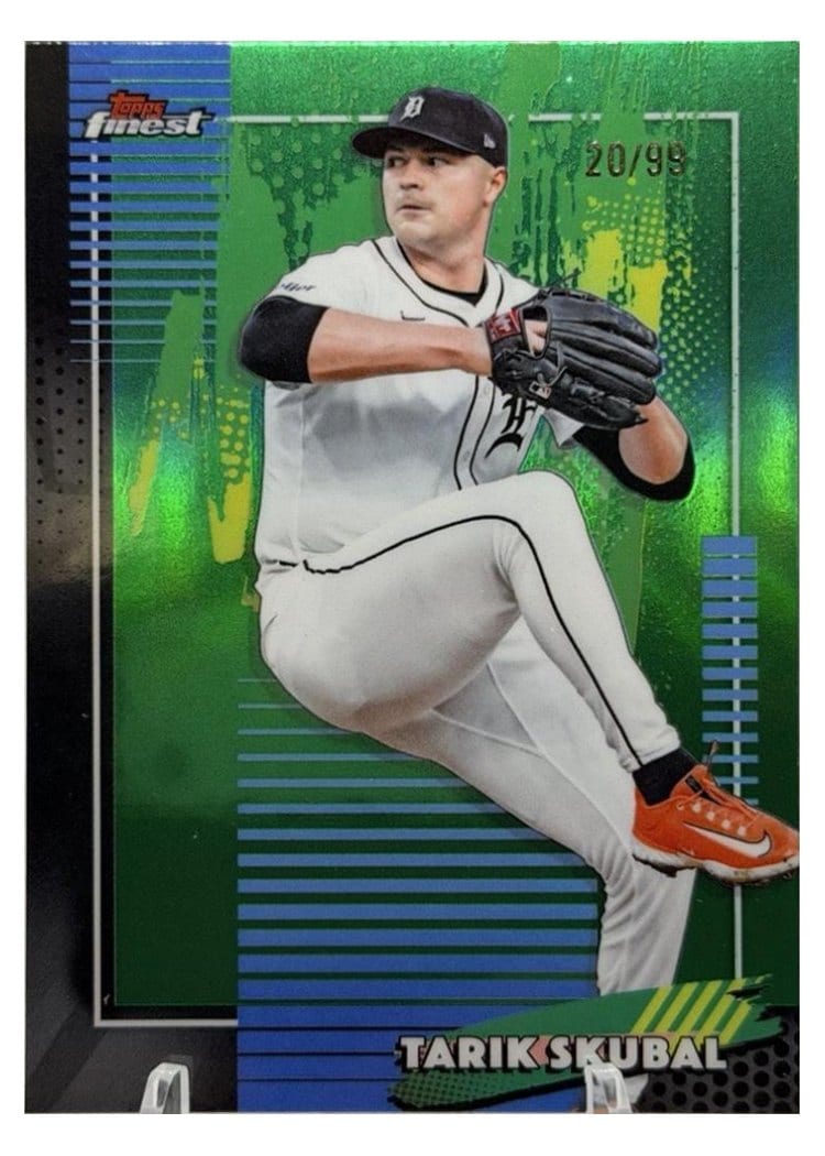 2026 Topps Finest Tarik Skubal #55 card