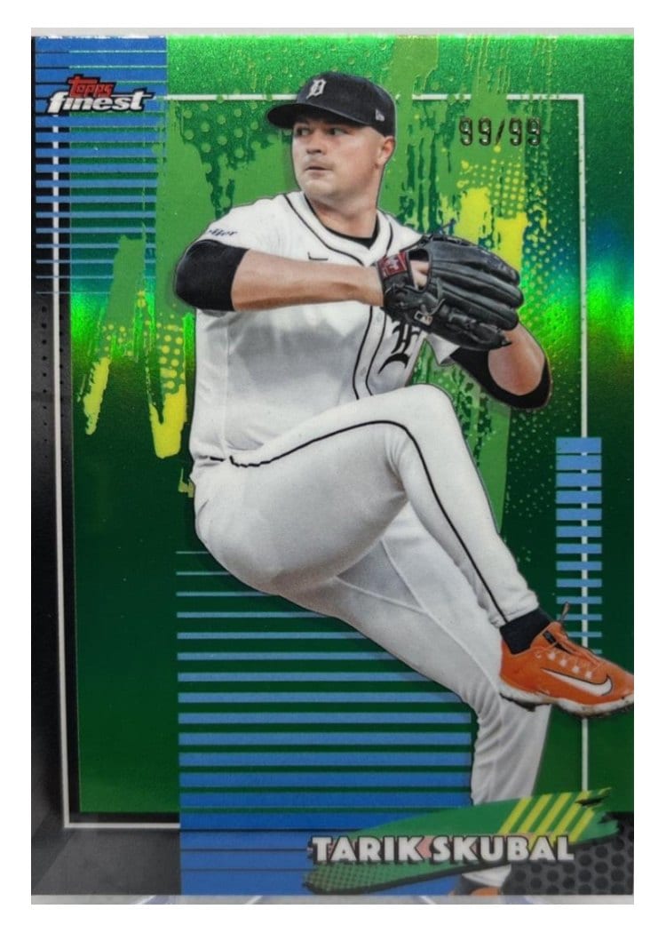 2026 Topps Finest Tarik Skubal #55 card