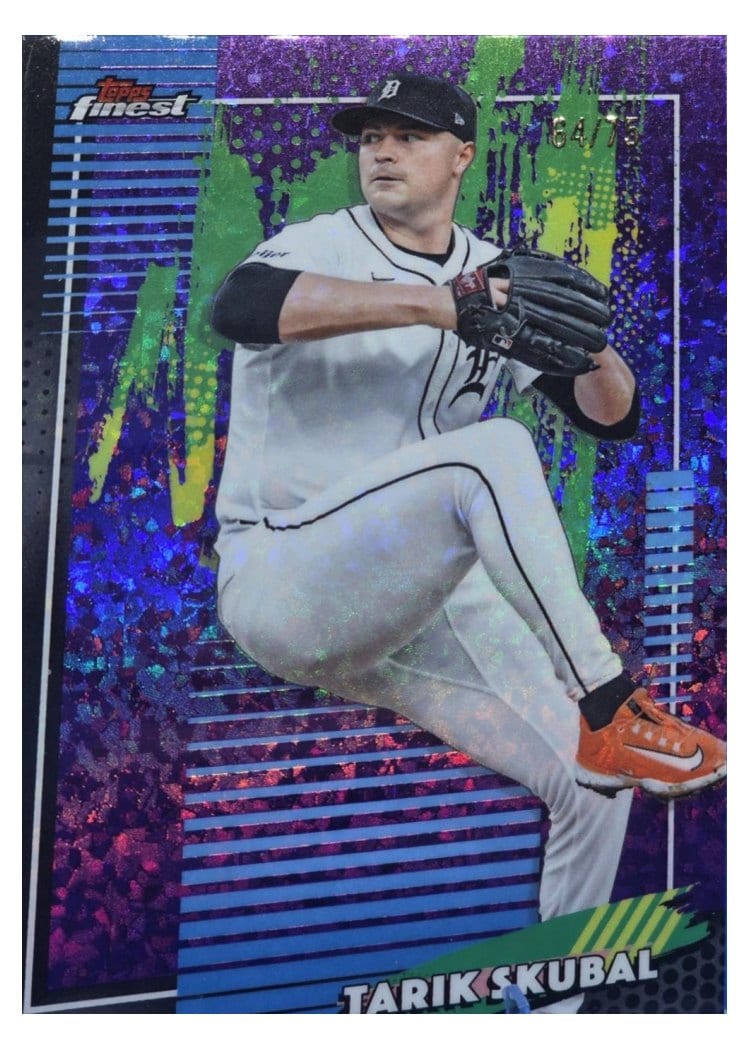 2026 Topps Finest Tarik Skubal #55 card