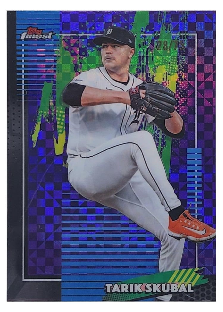 2026 Topps Finest Tarik Skubal #55 card