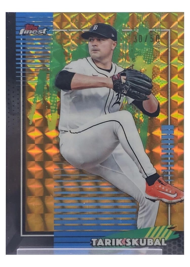 2026 Topps Finest Tarik Skubal #55 card