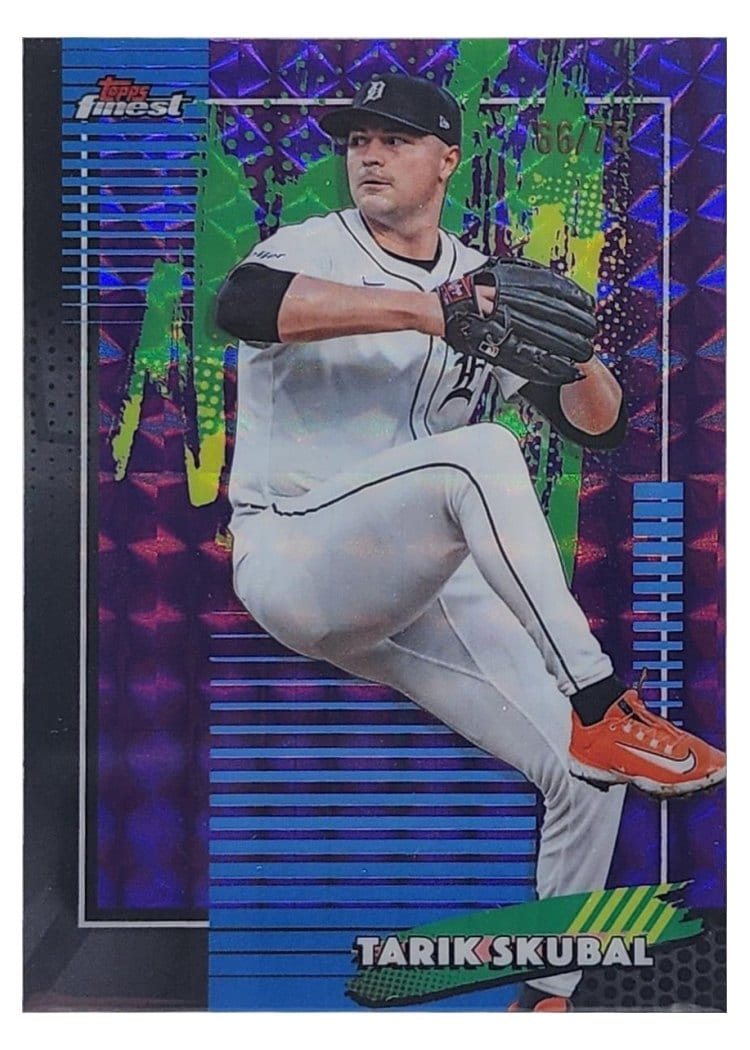 2026 Topps Finest Tarik Skubal #55 card