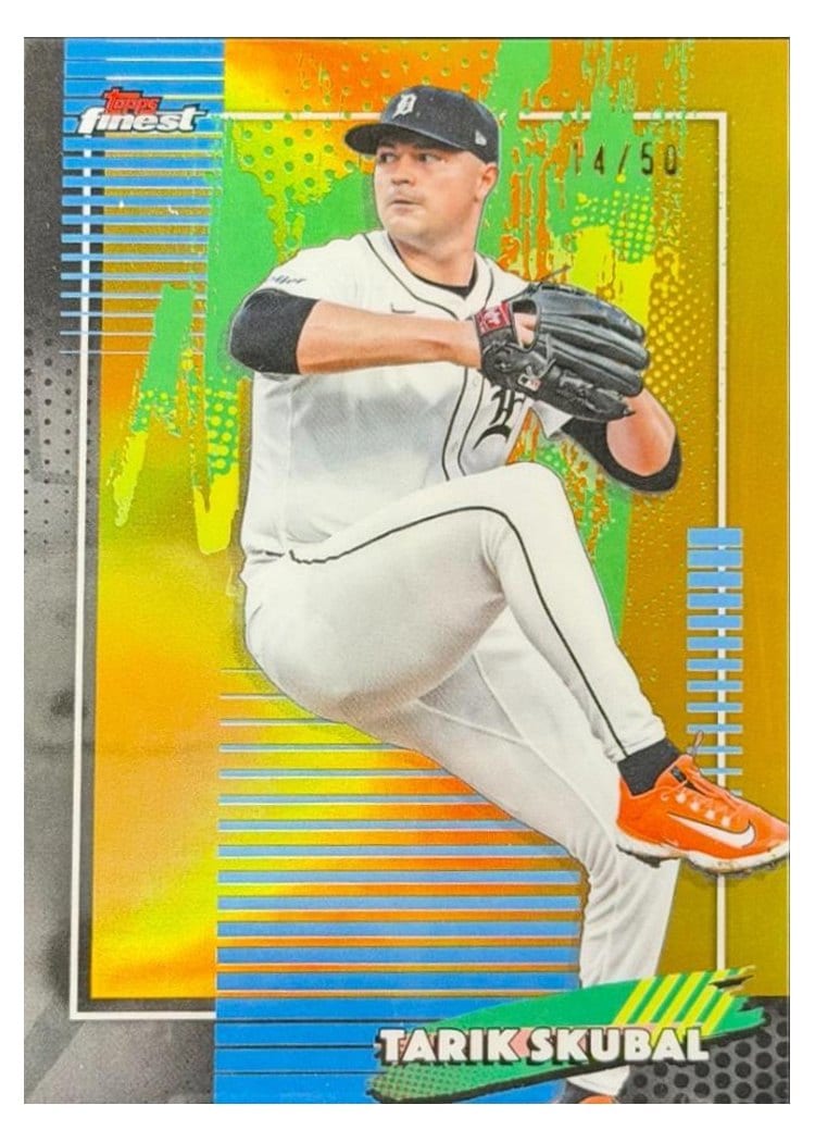 2026 Topps Finest Tarik Skubal #55 card