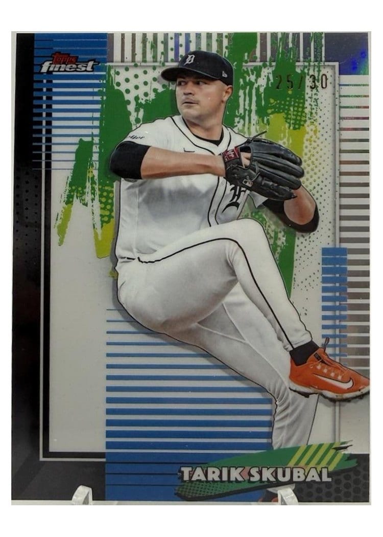 2026 Topps Finest Tarik Skubal #55 card