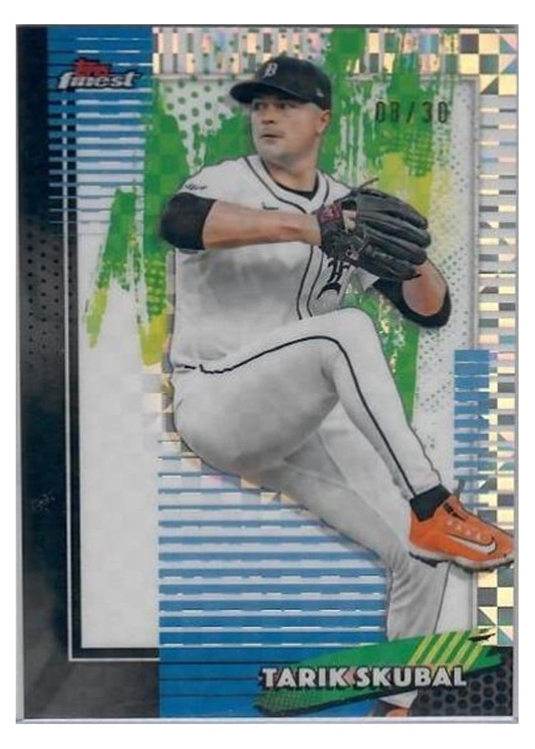 2026 Topps Finest Tarik Skubal #55 card