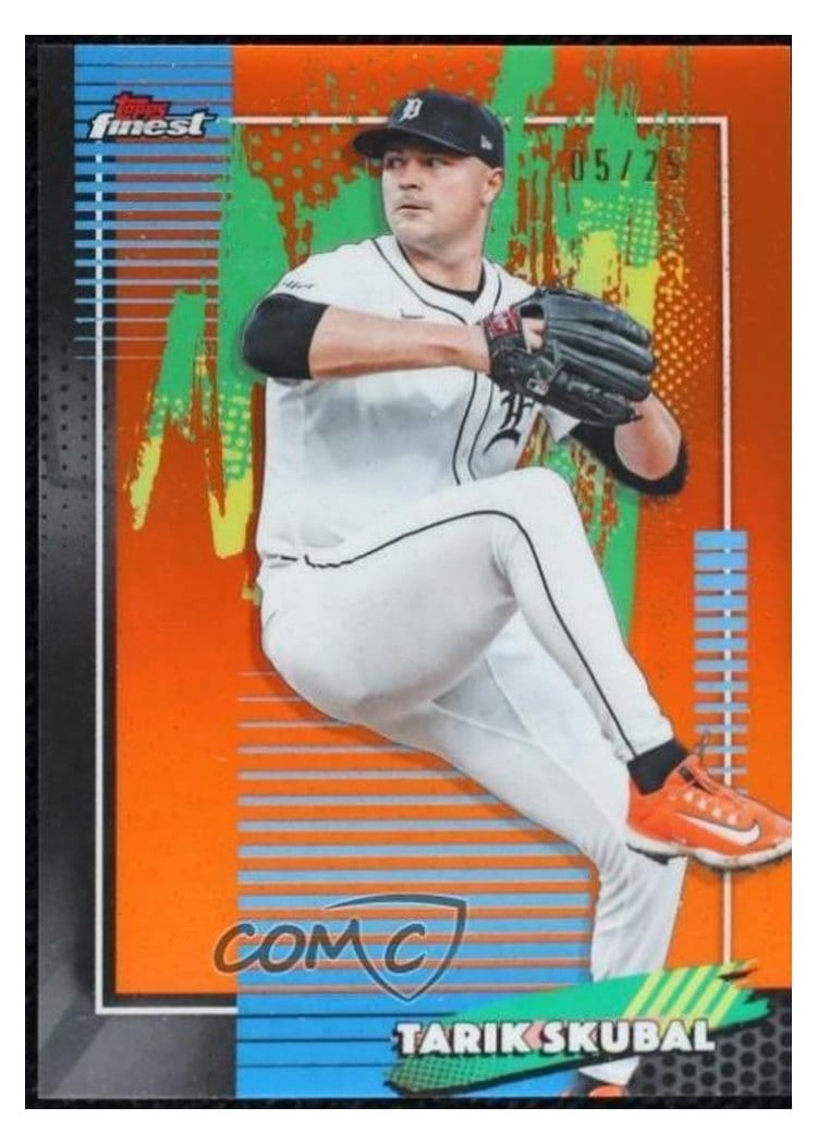2026 Topps Finest Tarik Skubal #55 card