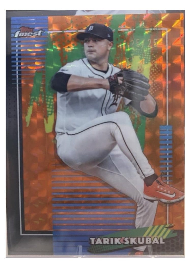 2026 Topps Finest Tarik Skubal #55 card