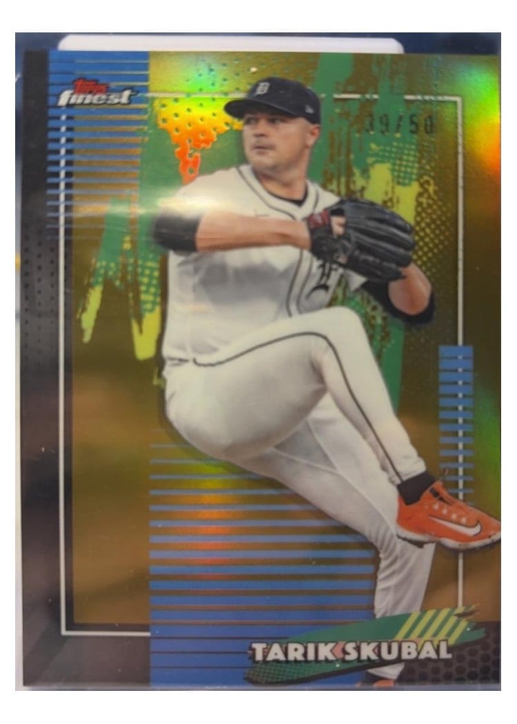 2026 Topps Finest Tarik Skubal #55 card