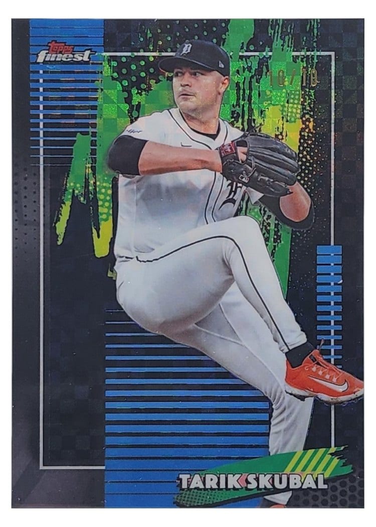 2026 Topps Finest Tarik Skubal #55 card