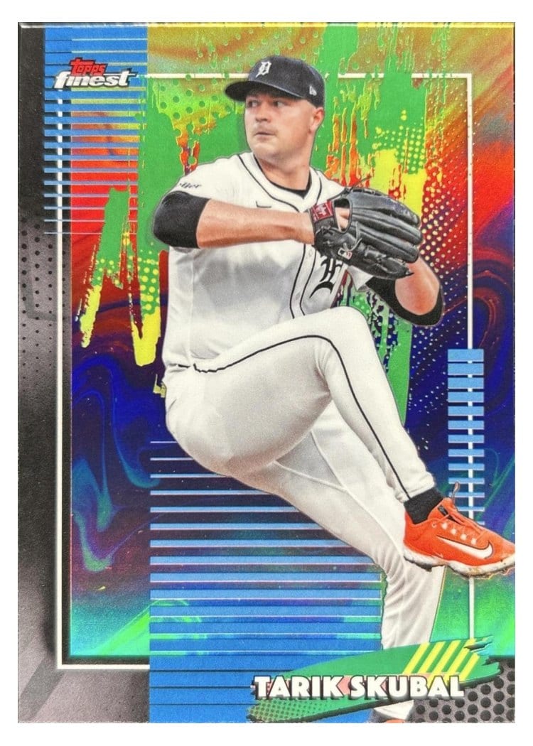 2026 Topps Finest Tarik Skubal #55 card