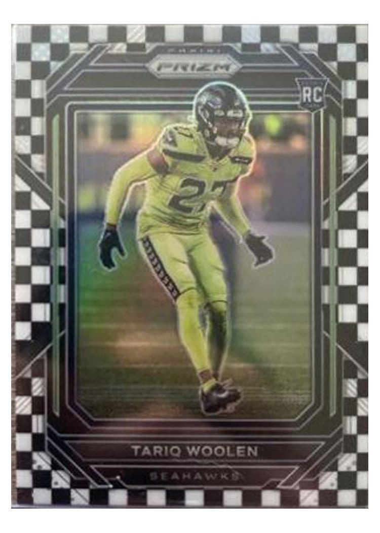 2022 Panini Prizm Base Set Tariq Woolen #349 card