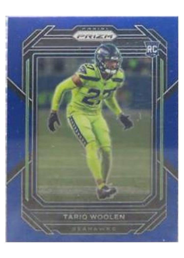2022 Panini Prizm Base Set Tariq Woolen #349 card