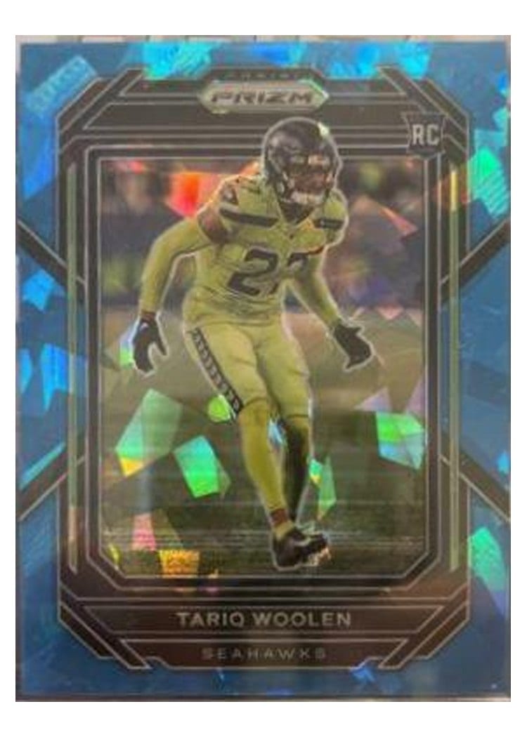 2022 Panini Prizm Base Set Tariq Woolen #349 card