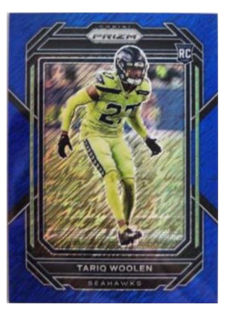 2022 Panini Prizm Base Set Tariq Woolen #349 card