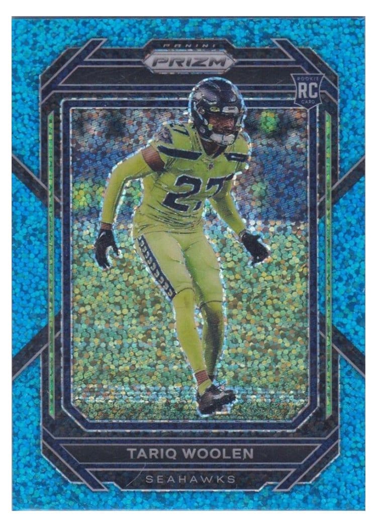 2022 Panini Prizm Base Set Tariq Woolen #349 card