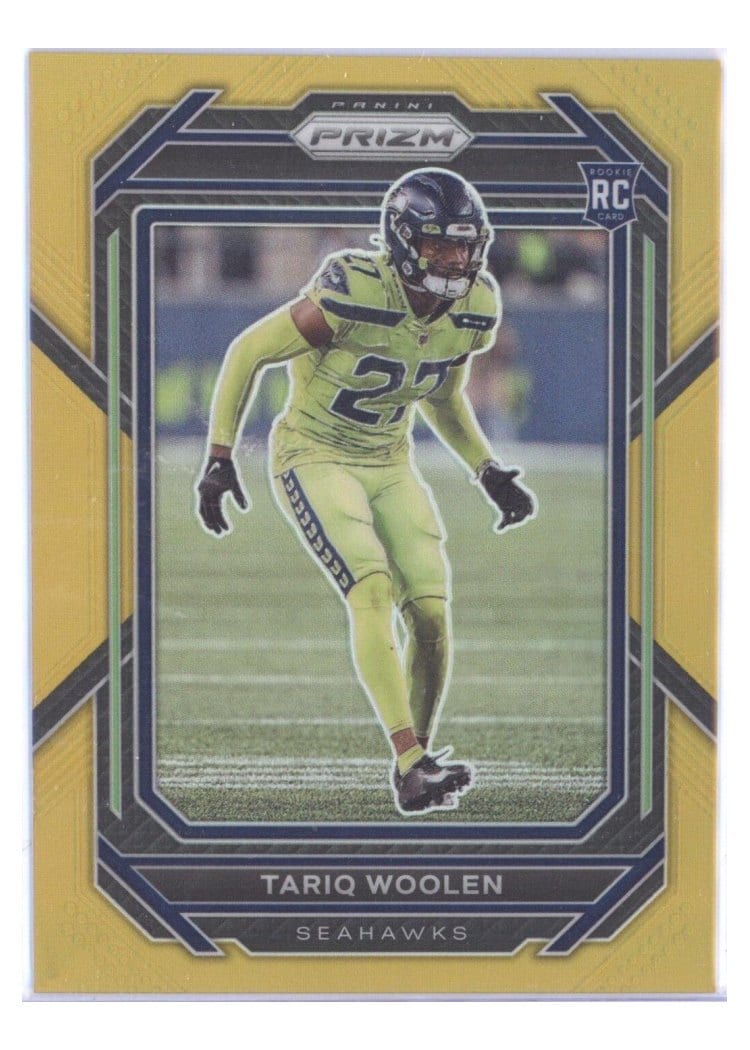 2022 Panini Prizm Base Set Tariq Woolen #349 card