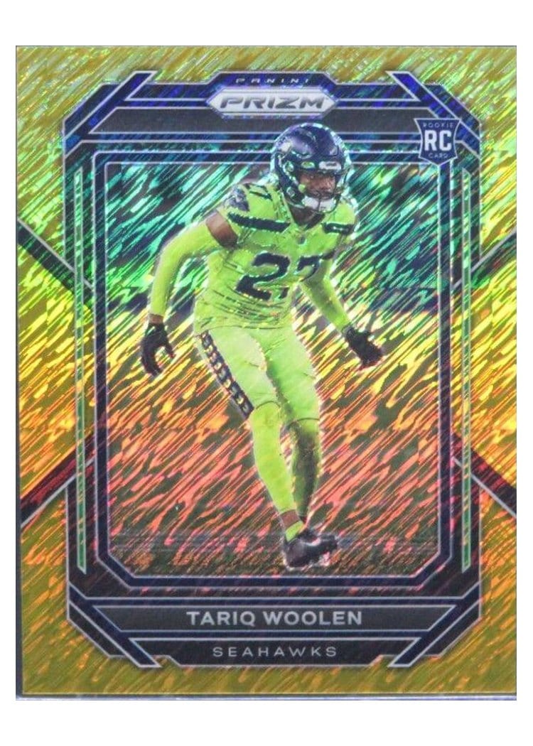 2022 Panini Prizm Base Set Tariq Woolen #349 card