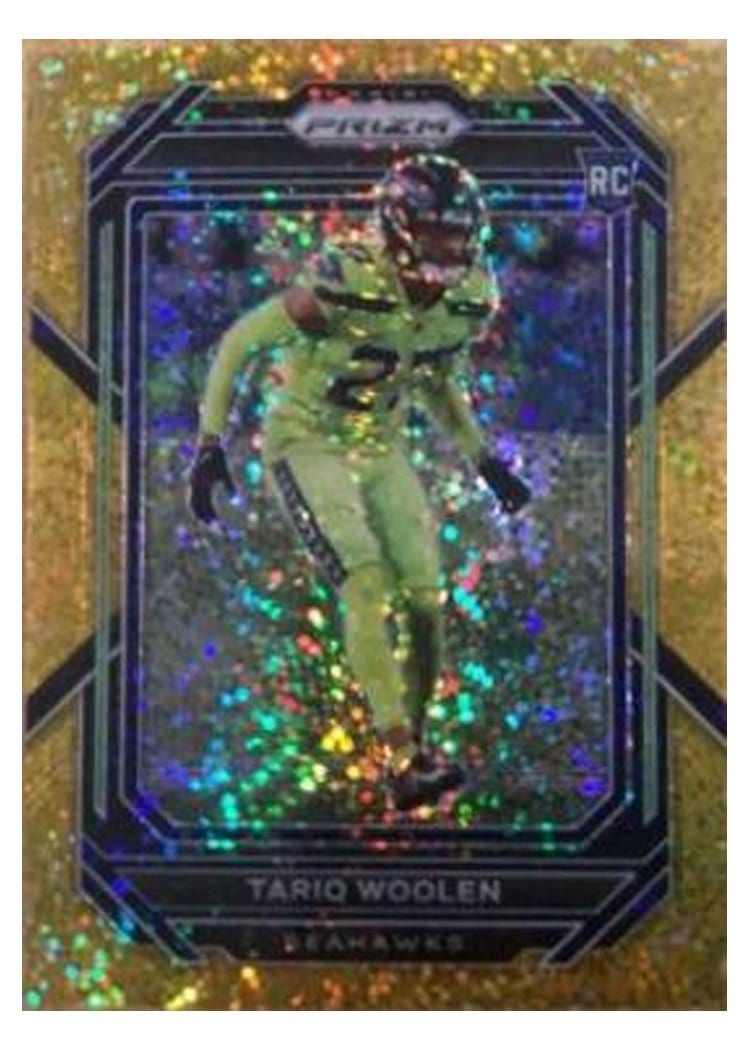 2022 Panini Prizm Base Set Tariq Woolen #349 card