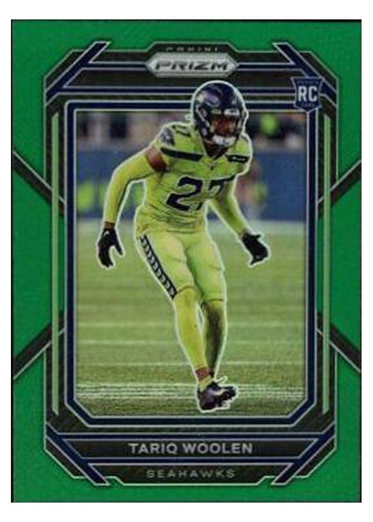 2022 Panini Prizm Base Set Tariq Woolen #349 card