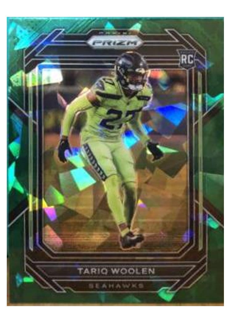 2022 Panini Prizm Base Set Tariq Woolen #349 card